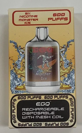 Disposable Vape With 600 Puffs